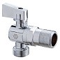 Кран латунный шаровой угловой MVI BV.463 DN 15-15 PN 10 штуцер бабочка купить в Нижнем Новгороде | "Проконсим"