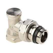  Клапан радиаторный настроечный DN 15 PN 10 угловой с уплотнением, под шестигранник MVI TR.111.04 (922101090) на складе Проконсим в Нижнем Новгороде