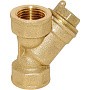 Фильтр сетчатый латунный DN 32 PN 16 газовый муфтовый PR