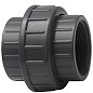 Муфта разборная НПВХ DN 40-1 1/4" PN 16 клеевая с внутренней резьбой черная Aquaviva BOG40140 купить в Нижнем Новгороде | "Проконсим"