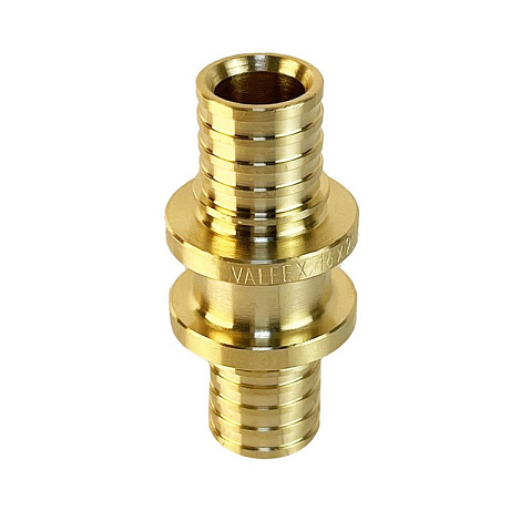 Муфты латунные для PEX труб DN 16-20 PN 16 под надвижную гильзу Valfex VF.403.AF купить в Нижнем Новгороде | "Проконсим"
