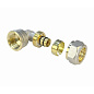 Угольник латунный для PEX труб 16-1/2'' PN 10 обжимной никелированный Valfex VF.352.N  купить в Нижнем Новгороде | "Проконсим"