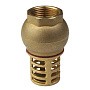Клапан приёмный (донный) MVI CV.630.06, DN 25 PN 16, латунный, пружинный, муфтовый