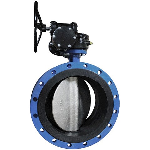 Затворы чугунные дисковые DN 250-1000 PN 10(16) фланцевые с чугунным диском с редуктором СибЗТА купить в Нижнем Новгороде | "Проконсим"