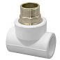 Тройник комбинированный ПП 50-1 1/2'' PN 25 под ключ с наружной резьбой белый РТП 10761 купить в Нижнем Новгороде | "Проконсим"