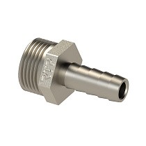 Штуцер никелированный DN 20 PN 40 НР3/4'' с ершом под шланг d20мм прямой купить в Нижнем Новгороде | "Проконсим"