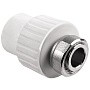 Муфта комбинированная ПП 20-3/4'' PN 25 с накидной гайкой белая РТП 10697 купить в Нижнем Новгороде | "Проконсим"