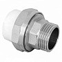 Муфта комбинированная ПП 20-1/2'' PN 25 разъёмная с наружной резьбой белая РТП 10640 купить в Нижнем Новгороде | "Проконсим"