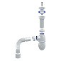 Сифон для мойки Unicorn В120Р, 40х50 гибкий отвод, 1 1/2'' х40 пластиковая чаша купить в Нижнем Новгороде | "Проконсим"