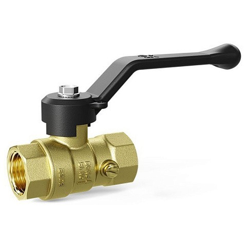 Кран латунный шаровой DN 15 PN 16 под манометр G1/2''хG1/2'' муфта-муфта рычаг LD Pride 44.341.15 купить в Нижнем Новгороде | "Проконсим"