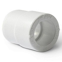 Муфты переходные ПП DN 25-125 PN 25 штуцер-муфта белые Pro Aqua купить в Нижнем Новгороде | "Проконсим"