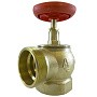 Клапан пожарный латунный КПЛМ DN50 PN16 угловой 90гр. муфта-штуцер с датчиком ДППК 20,5 Апогей купить в Нижнем Новгороде | "Проконсим"