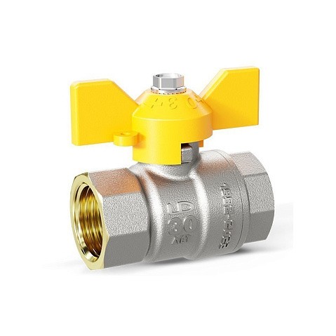 Краны латунные шаровые газовые DN 15-32 PN 25-40 никелированные бабочка муфта-муфта LD Pride GAS купить в Нижнем Новгороде | "Проконсим" Краны латунные шаровые газовые DN 15-32 PN 25-40 никелированные бабочка муфта-муфта LD Pride GAS купить в Нижнем Новгороде | "Проконсим"