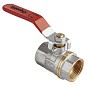 Кран латунный шаровой MVI AquaHit BV.311.04 DN 15 PN 25 рычаг муфта-муфта полнопроходной никелированный купить в Нижнем Новгороде | "Проконсим"