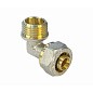 Угольник латунный для PEX труб 20-1/2'' PN 10 обжимной никелированный Valfex VF.352.N  купить в Нижнем Новгороде | "Проконсим"