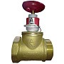 Клапан пожарный латунный КПЛП DN50 PN16 прямой муфта-штуцер с удлиненным шпинделем Апогей