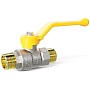 Краны латунные шаровые газовые DN 15-25 PN 40 рычаг штуцер-штуцер LD Pride GAS купить в Нижнем Новгороде | "Проконсим"
