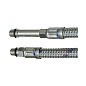 Гибкая подводка для смесителя с оплеткой из нержавеющей стали М10х1-G1/2 50см (2шт.) купить в Нижнем Новгороде | "Проконсим"