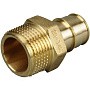 Муфты латунные для PEX труб DN 16-50 PN 10 под надвижную гильзу OP с наружной резьбой ONE PLUS купить в Нижнем Новгороде | "Проконсим"