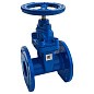 Задвижка чугунная 30ч39р DN 150 PN 10(16) с обрезиненным клином EPDM до 120гр. фланцевый ручной PR купить в Нижнем Новгороде | "Проконсим" (930130306)