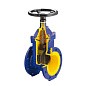 Задвижка чугунная DN 200 PN 16 с обрезиненным клином EPDM 70гр. Zetkama zGAT.111D200C57 купить в Нижнем Новгороде | "Проконсим" (920300111)