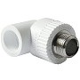 Угольник комбинированный ПП 32-3/4'' PN 25 с наружной резьбой белый Pro Aqua PA27016P