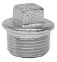 Заглушки чугунные DN 15-50 PN 16 оцинкованные штуцерные Fittex Plus купить в Нижнем Новгороде | "Проконсим"