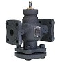 Клапан чугунный регулирующий DN 20 PN 16 под привод 6,3kv фланцевый до 130гр. РИДАН VF-2R 065Z0276R2