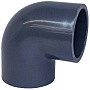Отвод НПВХ 90гр. DN 90 PN 16 напорный клеевой черный Aquaviva ELW09090 купить в Нижнем Новгороде | "Проконсим"