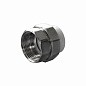 Муфтаразъемная ПП 25-1/2''  с внутренней резьбой белая Политэк купить в Нижнем Новгороде | "Проконсим"