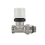 Клапан термостатический VARMEGA VM10512 DN15х20  PN10 прямой с уплотнением М30х1,5 еврокомус, под термоголовку штуцер-штуцер