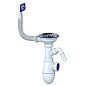 Сифон для мойки Unicorn В430V, без отвода, 3 1/2'' х40 с отводом для стиральной машины, прямоугольный перелив купить в Нижнем Новгороде | "Проконсим"