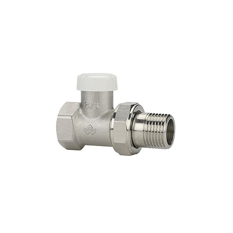 Клапан радиаторный VARMEGA VM10301 DN15 PN10 прямой настроечный G-1/2'' муфта-штуцер купить в Нижнем Новгороде | "Проконсим"