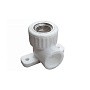 Угольник установочный ПП 25-1/2'' PN 25 с внутренней резьбой белый PlasticPro