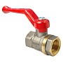 Кран латунный шаровой Valfex.214.NR1 11Б27фт1М DN 32 PN 40 никелированный муфта-муфта рычаг купить в Нижнем Новгороде | "Проконсим"