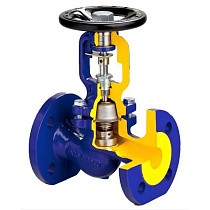 Клапаны сильфонные DN 15-250 PN 16 чугунные до 300гр. фланцевые Zetkama zBEL.234A купить в Нижнем Новгороде | "Проконсим"