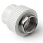 Муфта комбинированная ПП 40-1 1/2'' PN 25 под ключ с внутренней резьбой белая Pro Aqua PA22521P купить в Нижнем Новгороде | "Проконсим"
