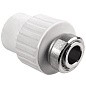 Муфта комбинированная ПП 20-1/2'' PN 25 с накидной гайкой белая РТП 10696 купить в Нижнем Новгороде | "Проконсим"