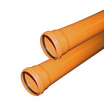  Трубы полипропиленовые DN 110-160 для наружной канализации рыжие VALFEX  исп. стандарт. (924021001) со склада Проконсим в Нижнем Новгороде