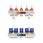 Коллекторная группа из латуни DN 25-5 вых. G-3/4'' евроконус, с расходомерами, без дренажного крана и воздухоотводчика VARMEGA VM15405 купить в Нижнем Новгороде | "Проконсим"