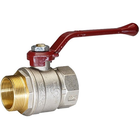 Краны латунные шаровые DN 15-50 PN 25-40 никелированные рычаг муфта-штуцер Temper 88 ГОСТ Р 59553 купить в Нижнем Новгороде | "Проконсим" Краны латунные шаровые DN 15-50 PN 25-40 никелированные рычаг муфта-штуцер Temper 88 ГОСТ Р 59553 купить в Нижнем Новгороде | "Проконсим"