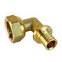 Угольник латунный для PEX труб 16-1/2'' PN 16 S-2,2мм под надвижную гильзу Valfex VF.455.AF купить в Нижнем Новгороде | "Проконсим"