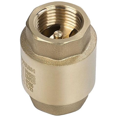 Клапаны обратные латунные DN 15-50 PN 25 пружинные резьбовые РИДАН NRV-R купить в Нижнем Новгороде | "Проконсим" Клапаны обратные латунные DN 15-50 PN 25 пружинные резьбовые РИДАН NRV-R купить в Нижнем Новгороде | "Проконсим"