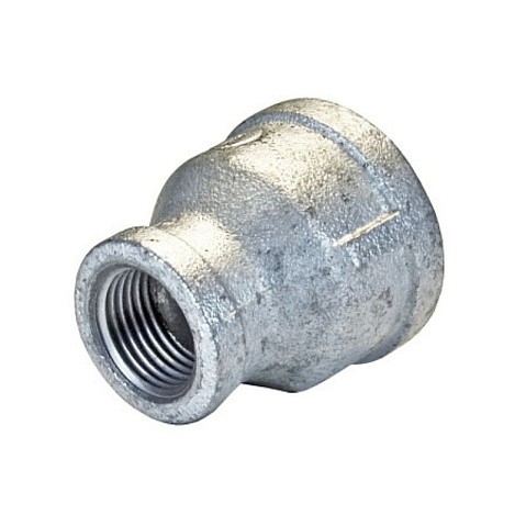 Муфта чугунная оцинкованная DN40-25 PN16 м-м переходная Fittex Plus купить в Нижнем Новгороде | "Проконсим"