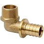 Угольник латунный для PEX труб 16-1/2'' под надвижную гильзу с наружной резьбой MVI SF.632.0404 купить в Нижнем Новгороде | "Проконсим"
