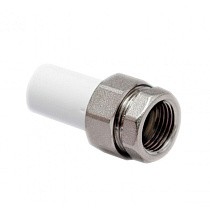 Муфты ПП трубные разъёмные DN 20-40 PN 25 с внутренней резьбой американка белые Valfex  (930024372) со склада Проконсим в Нижнем Новгороде