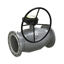Краны стальные шаровые регулирующие DN 125-250 PN 16 цельносварные фланцевые с редуктором LD Energy Regula купить в Нижнем Новгороде | "Проконсим"