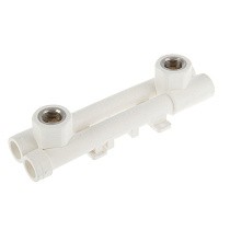 Комплект универсальный ПП ВР 20-1/2'' PN 25 боковая подводка белый купить в Нижнем Новгороде | "Проконсим"