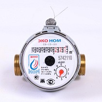 Счетчики горячей воды СВ DN 15 PN 16 до 90гр. муфтовые с обратным клапаном без МК ЭКО НОМ купить в Нижнем Новгороде | "Проконсим"