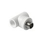 Тройник комбинированный ПП 32-1'' PN 25 с наружной резьбой белый Pro Aqua PA25018P